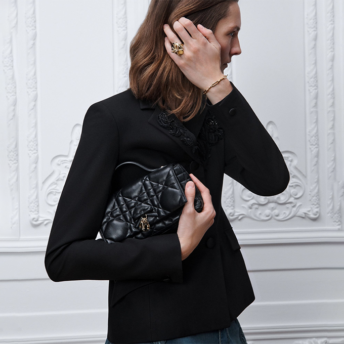 9a+ quality dior my tender dior top handle bow bag